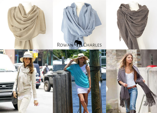 Rowan Charles Spring Edit - Pashminas