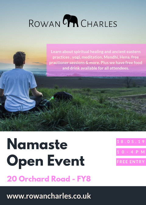 Namaste: The Spiritual All Day Event For Our Customers