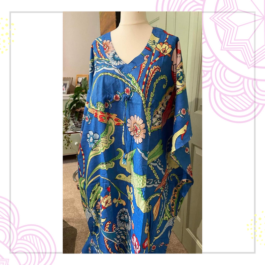 Botswana Blue Kaftan