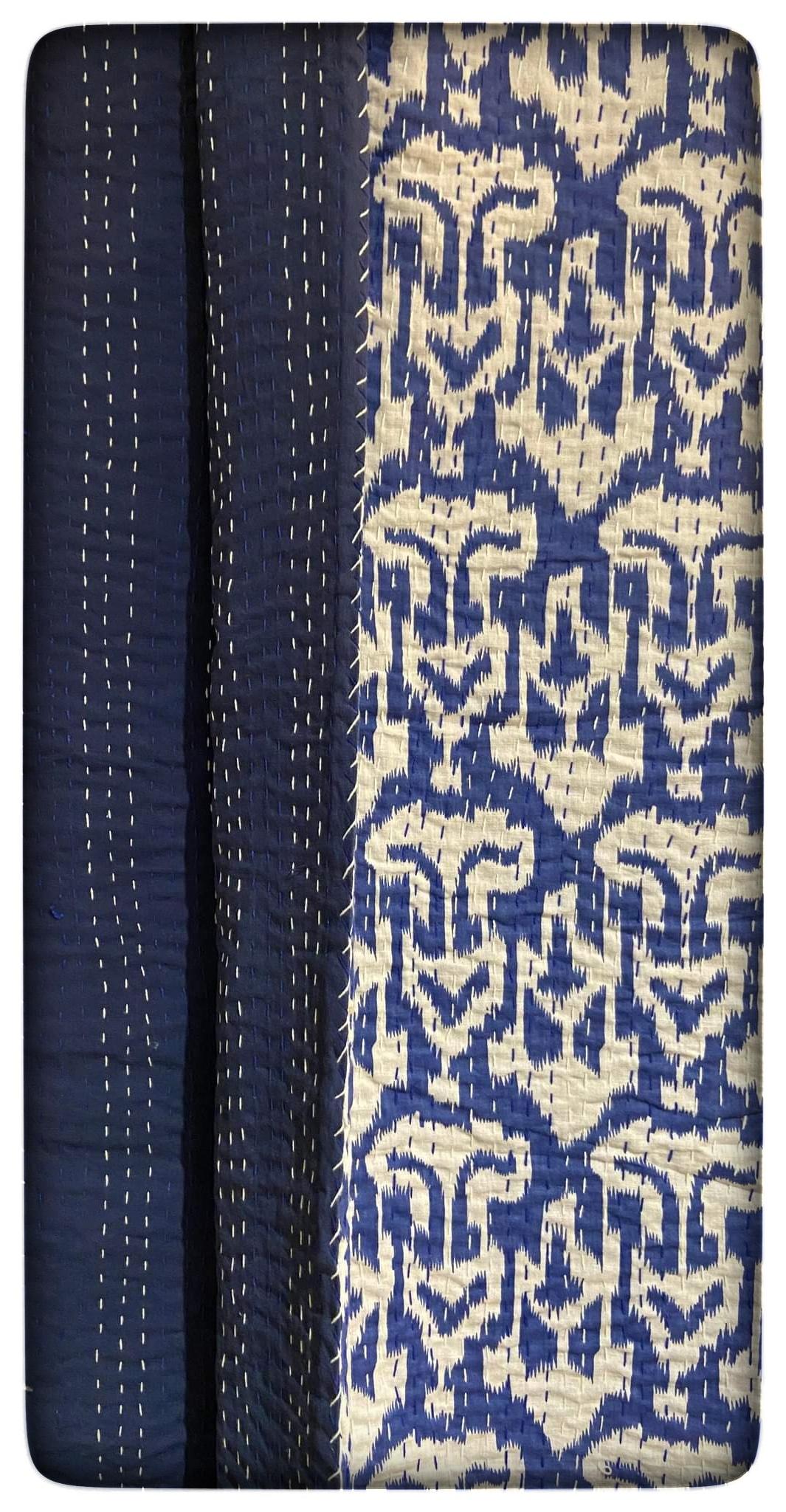 French Blue Bed Cover (Super King)